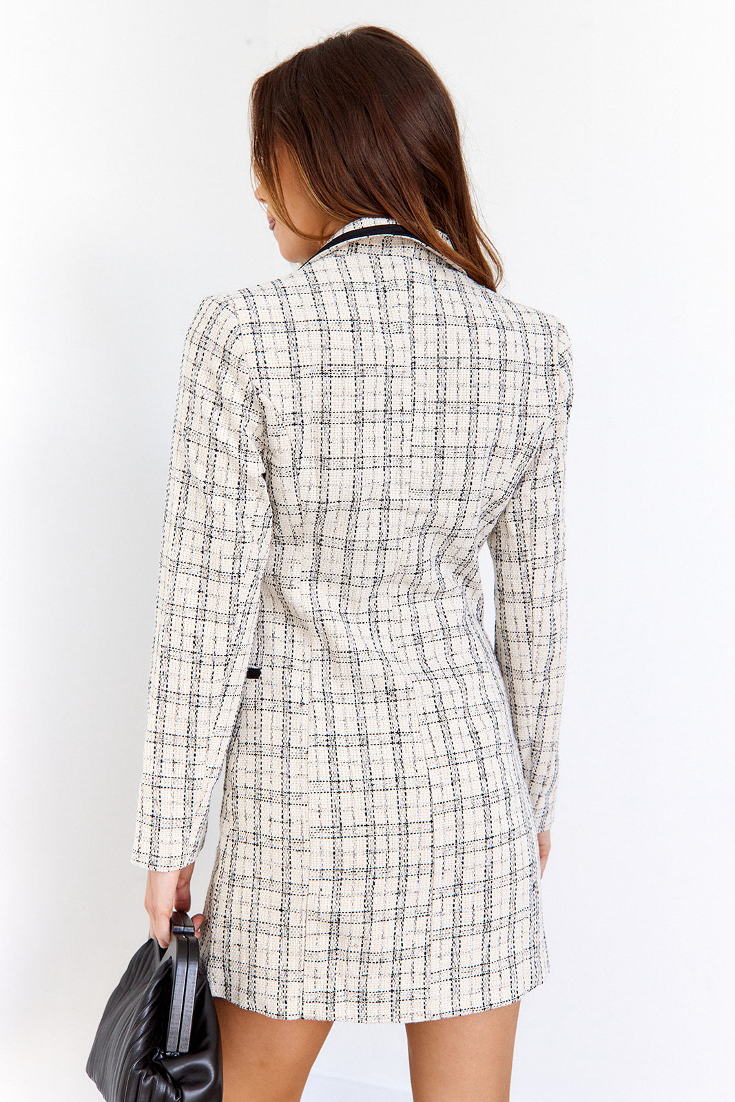 Gaia Tweed Blazer Dress - fab'rik