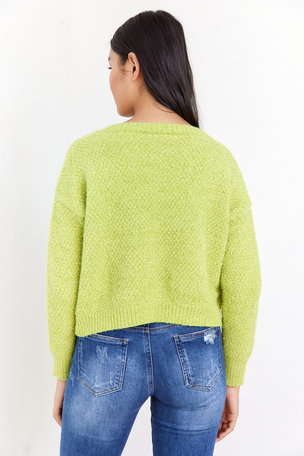 Raegan V Neck Sweater - fab'rik