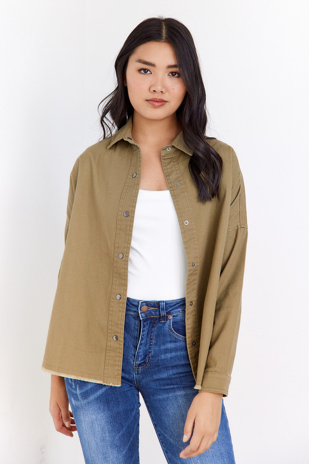 Marsha Smiley Embroidered Jacket - fab'rik