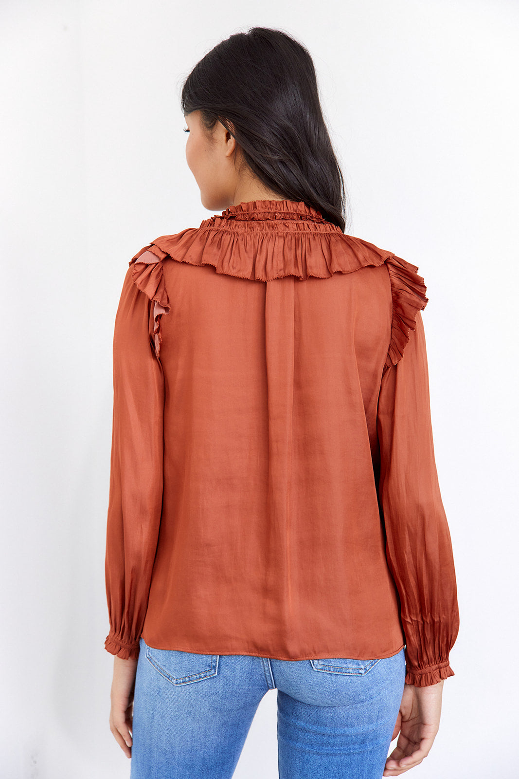 Kass Ruffle Blouse - fab'rik