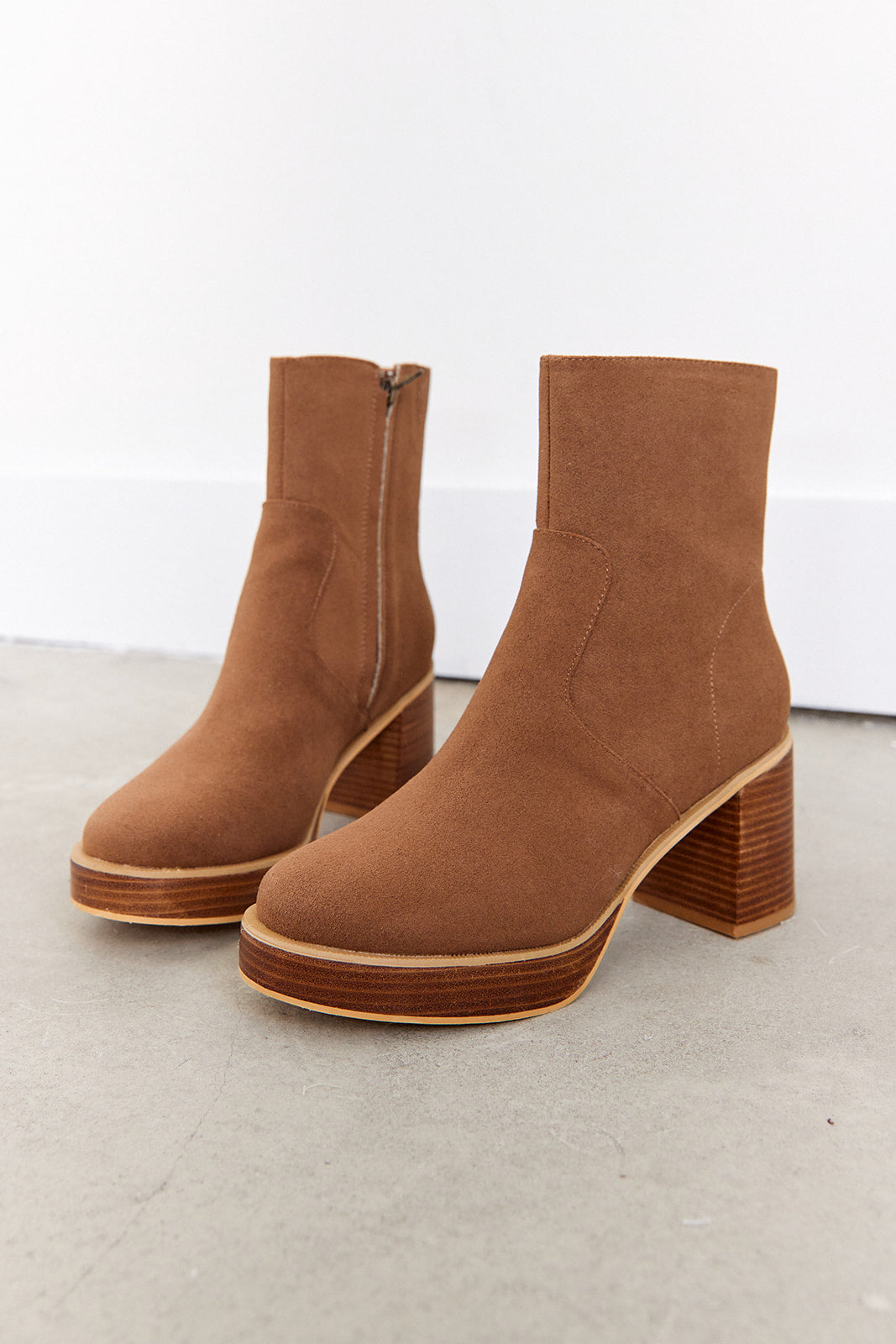 Alexandra Suede Bootie - fab'rik