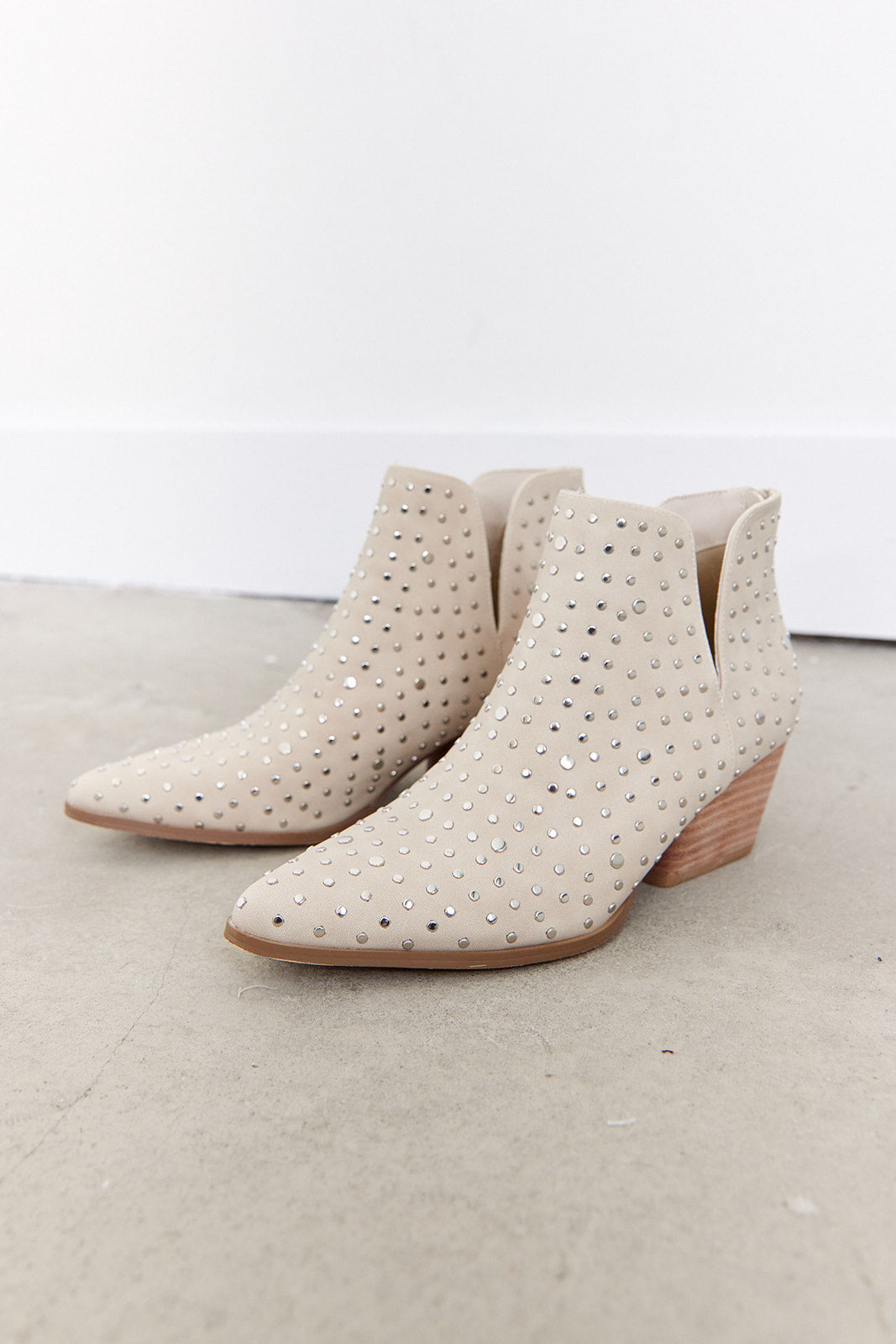 Yasime Studded Ankle Bootie - fab'rik