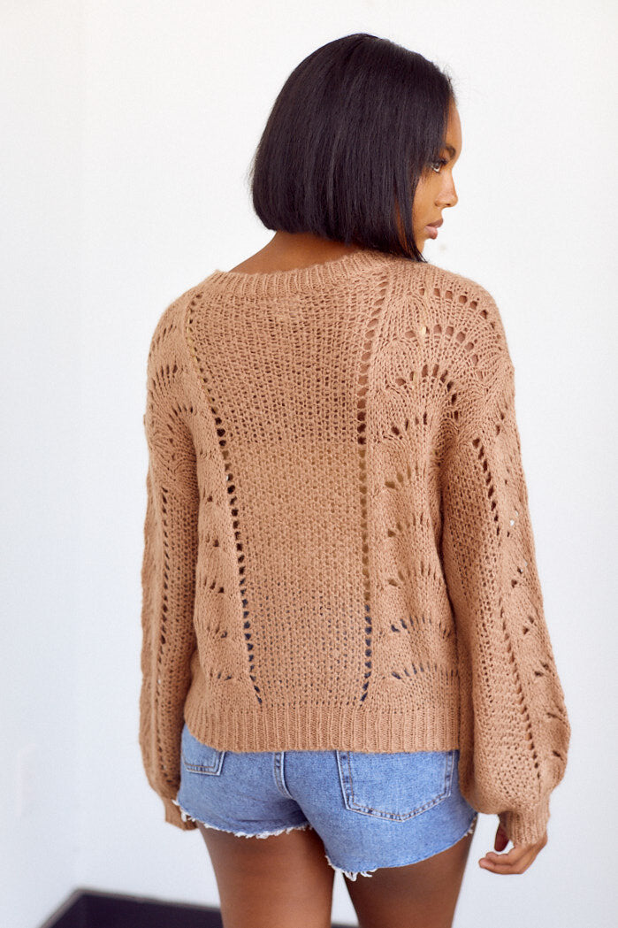 Preorder Manchestor Open Knit Sweater - fab'rik