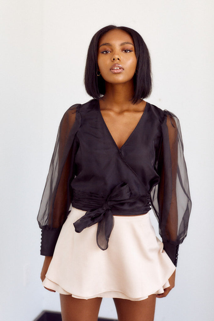 SALE - Bonnie Double Layer Skort - fab'rik
