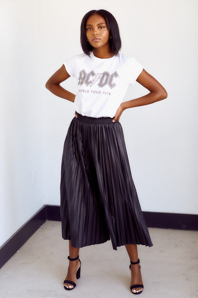 Preorder Tala Pleated Cropped Pant - fab'rik