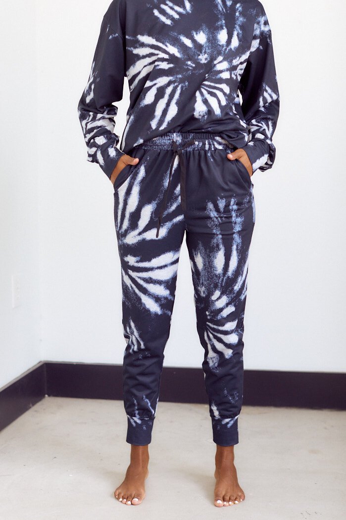 SALE -  Averi Tie Dye Lounge Joggers - fab'rik