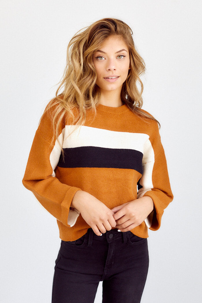 Stratton Colorblock Sweater - fab'rik