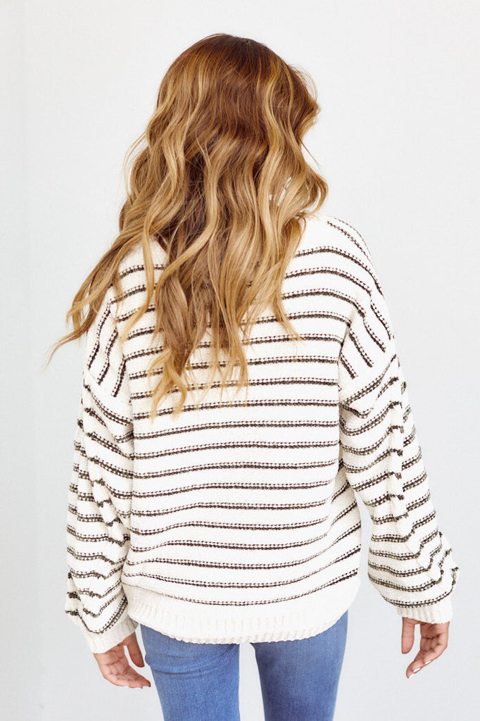 Reverie Stripe Sweater - fab'rik