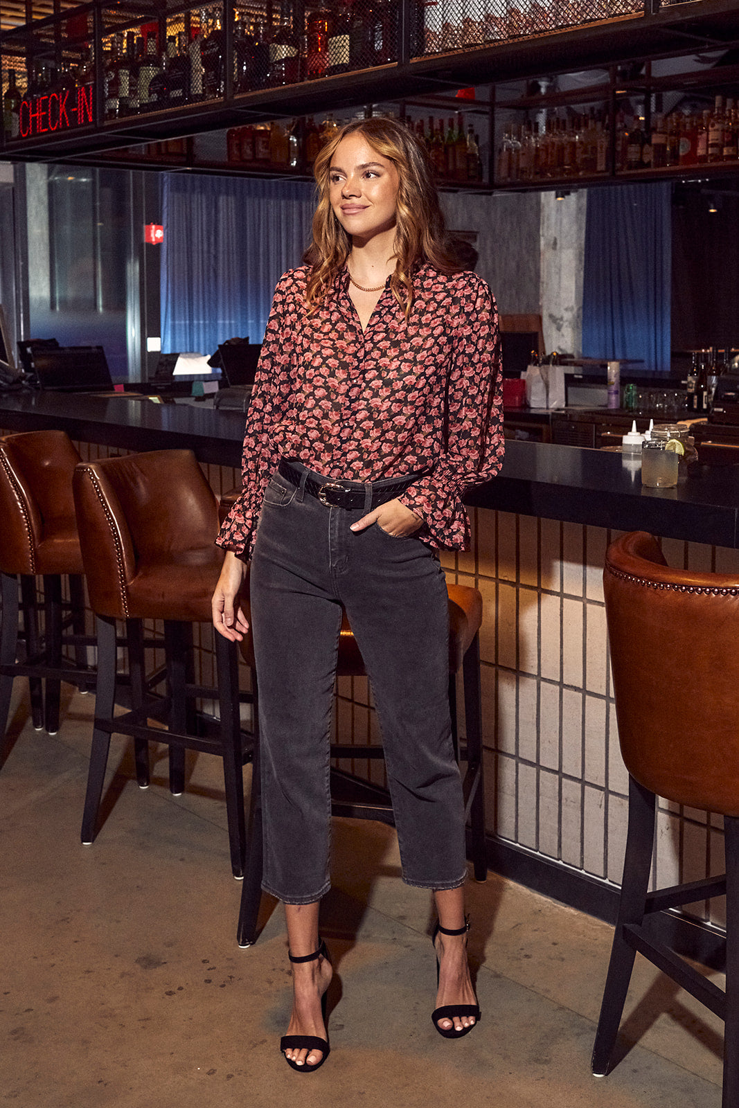 SALE - Pistola Cassie Crop Jeans - fab'rik