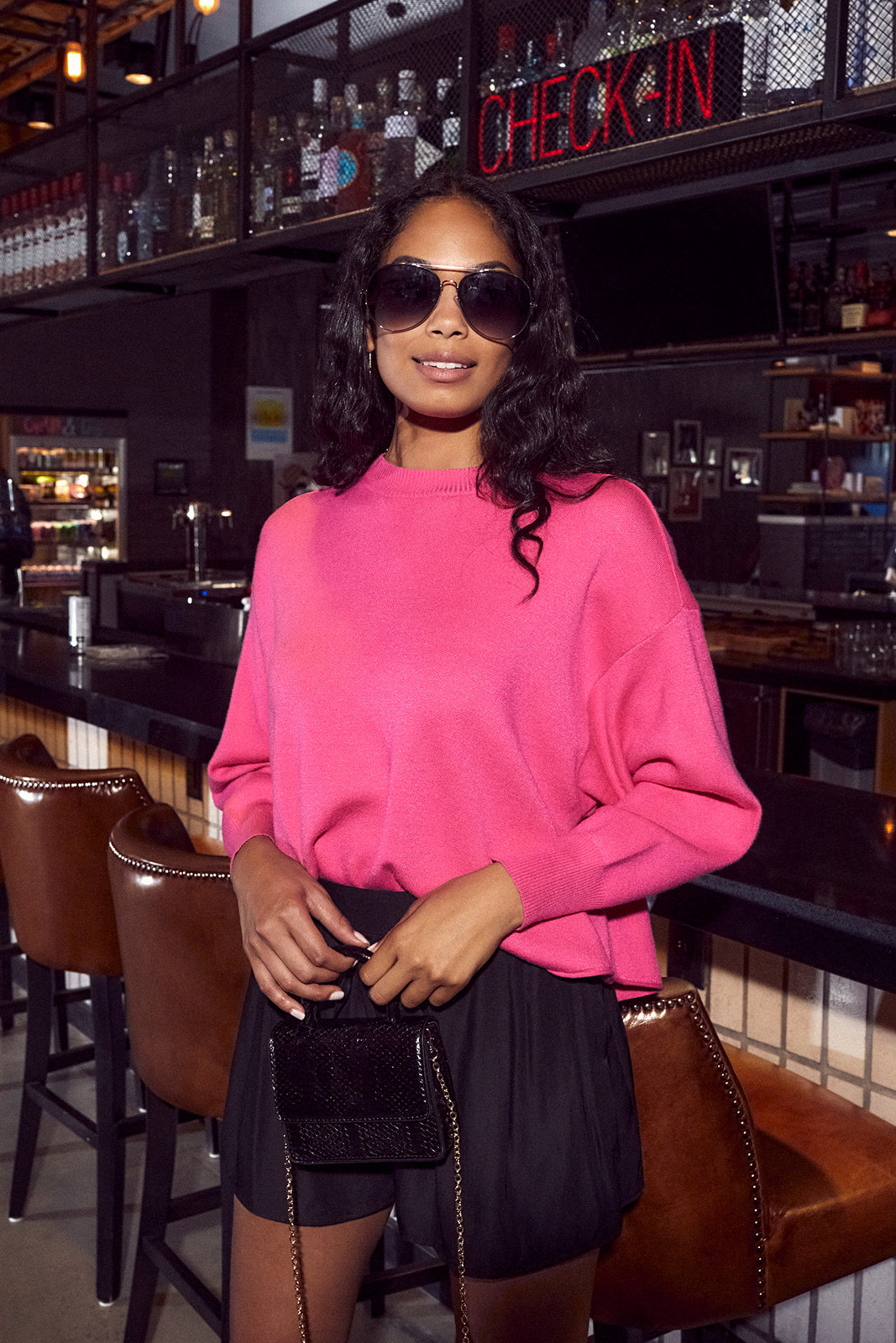 SALE - Brody Crew Neck Sweater - fab'rik