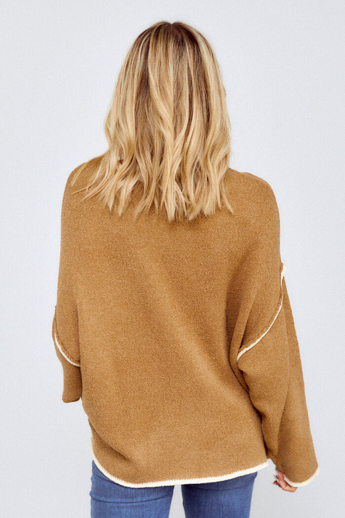 Mirasol Oversized Pocket Sweater - fab'rik