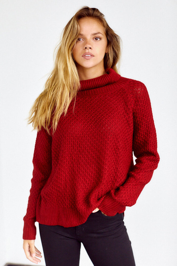 SALE - Walla Turtleneck Sweater - fab'rik