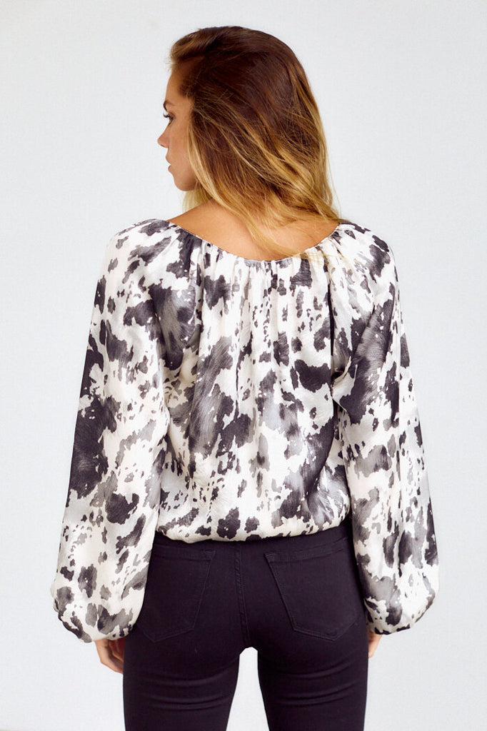 Cheshire Tie Dye Top - fab'rik