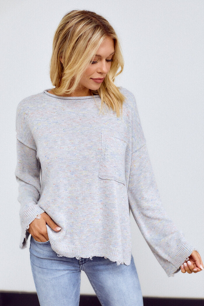 Yasbel Distressed Sweater - fab'rik