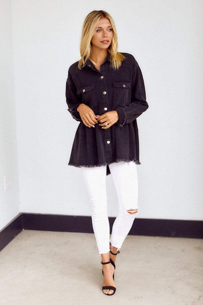 SALE - Danni Peplum Style Jacket - fab'rik