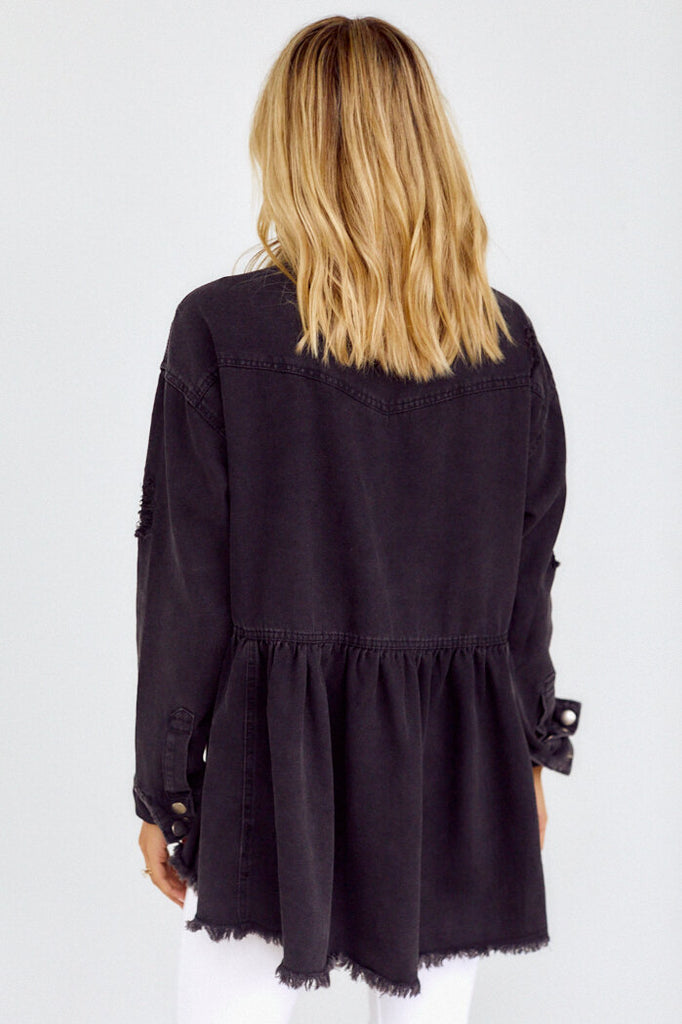 SALE - Danni Peplum Style Jacket - fab'rik