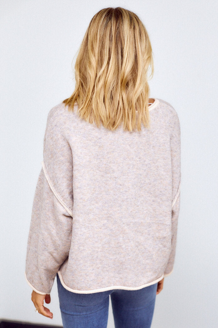 SALE - Rondal Raw Hem Sweatshirt - fab'rik