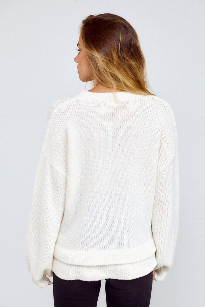 PreOrder Princeton Double Hem Sweater - fab'rik