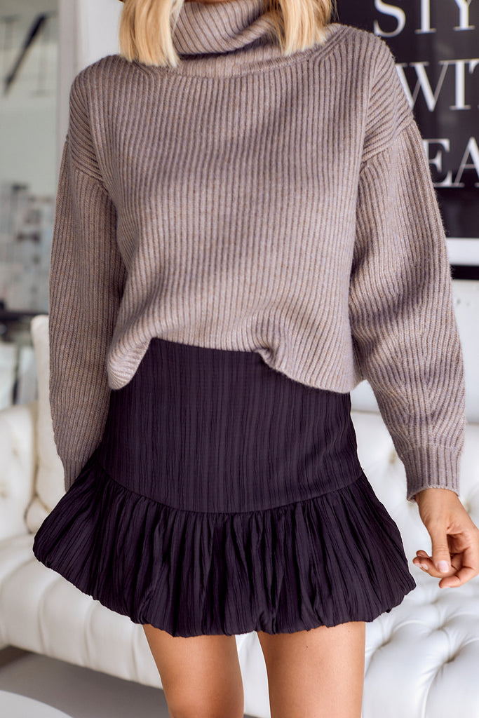 SALE - Anderson Bubble Hem Skirt - fab'rik
