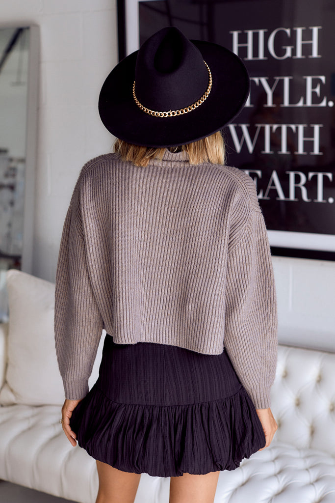 SALE - Anderson Bubble Hem Skirt - fab'rik
