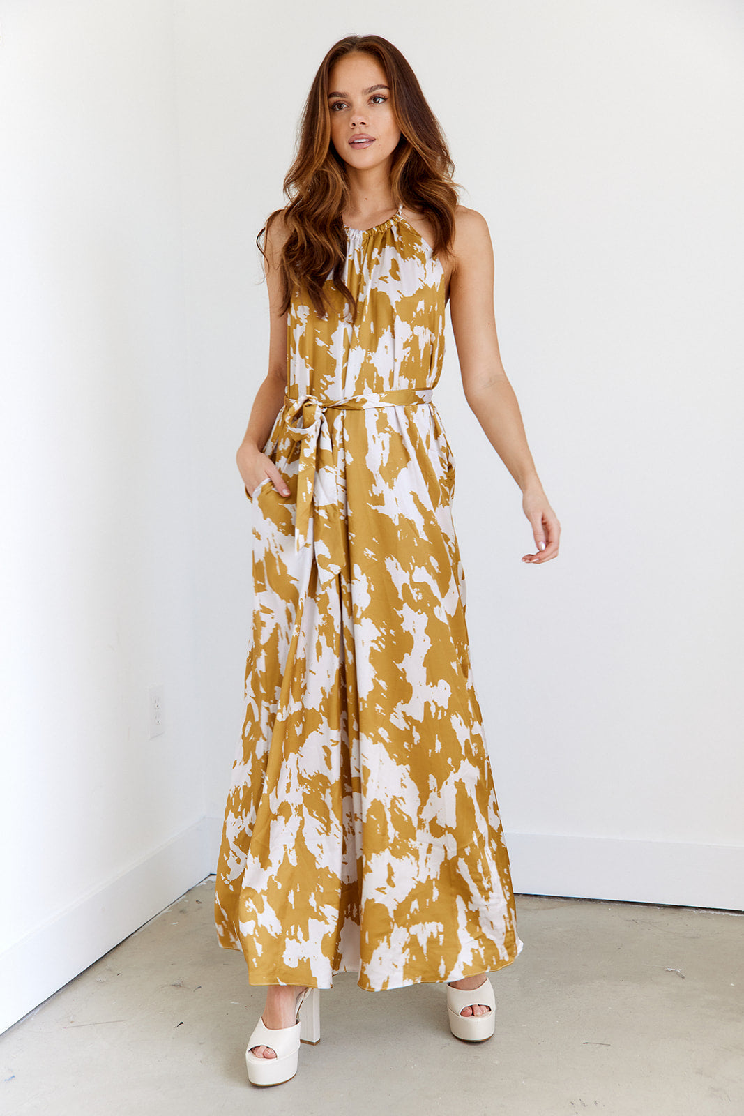 Ophelia High Neck Jumpsuit - fab'rik