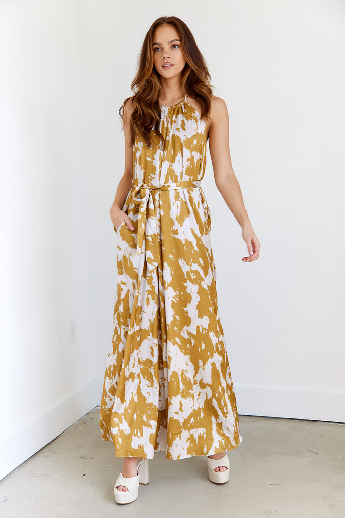 Ophelia High Neck Jumpsuit - fab'rik