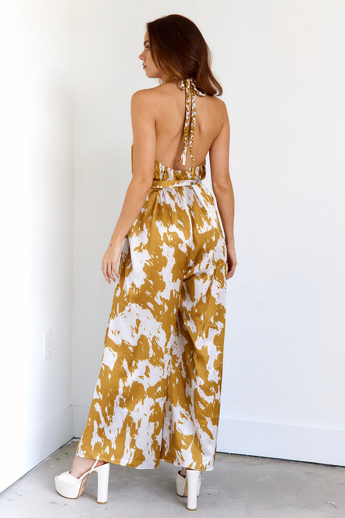 Ophelia High Neck Jumpsuit - fab'rik