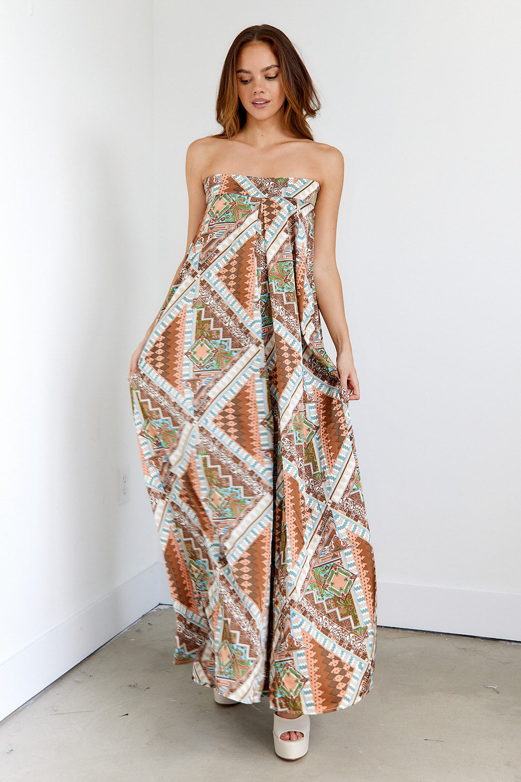 Vesper Printed Jumpsuit - fab'rik