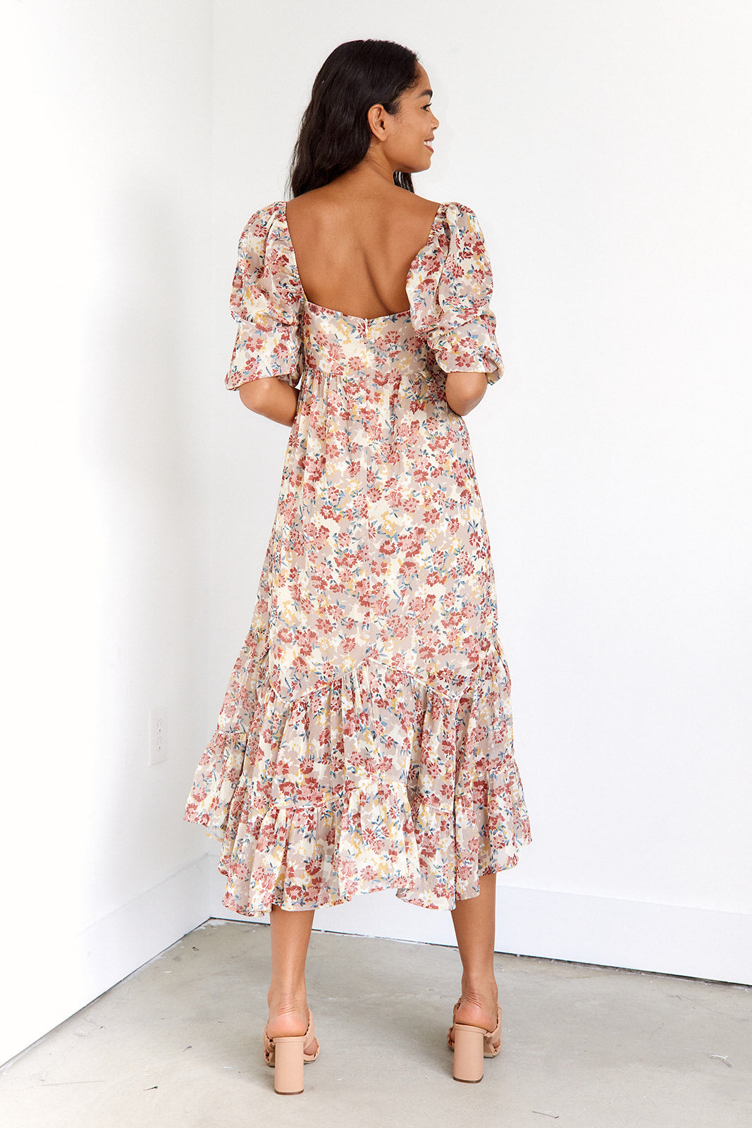 Avayah Floral Maxi Dress - fab'rik