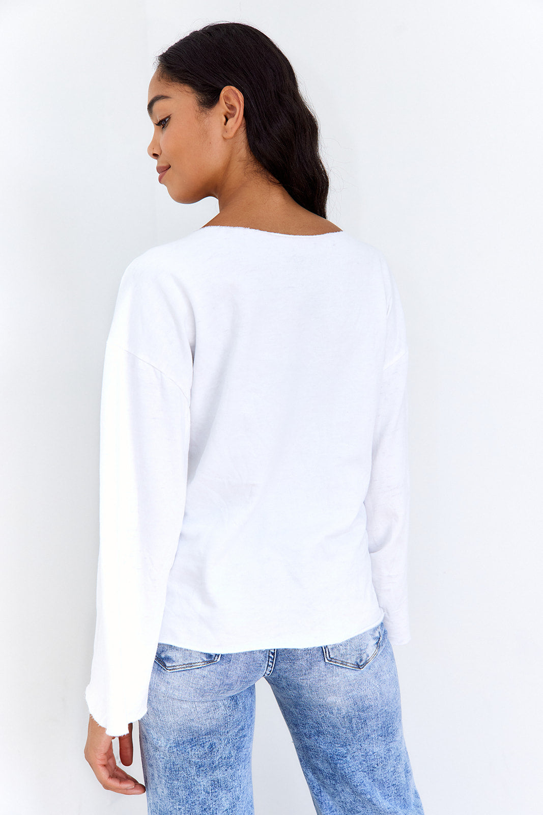 Blondie Off The Shoulder Sweatshirt - fab'rik