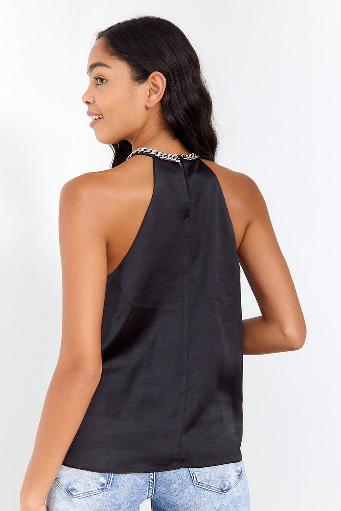 Maira Rhinestone Collar Cami - fab'rik