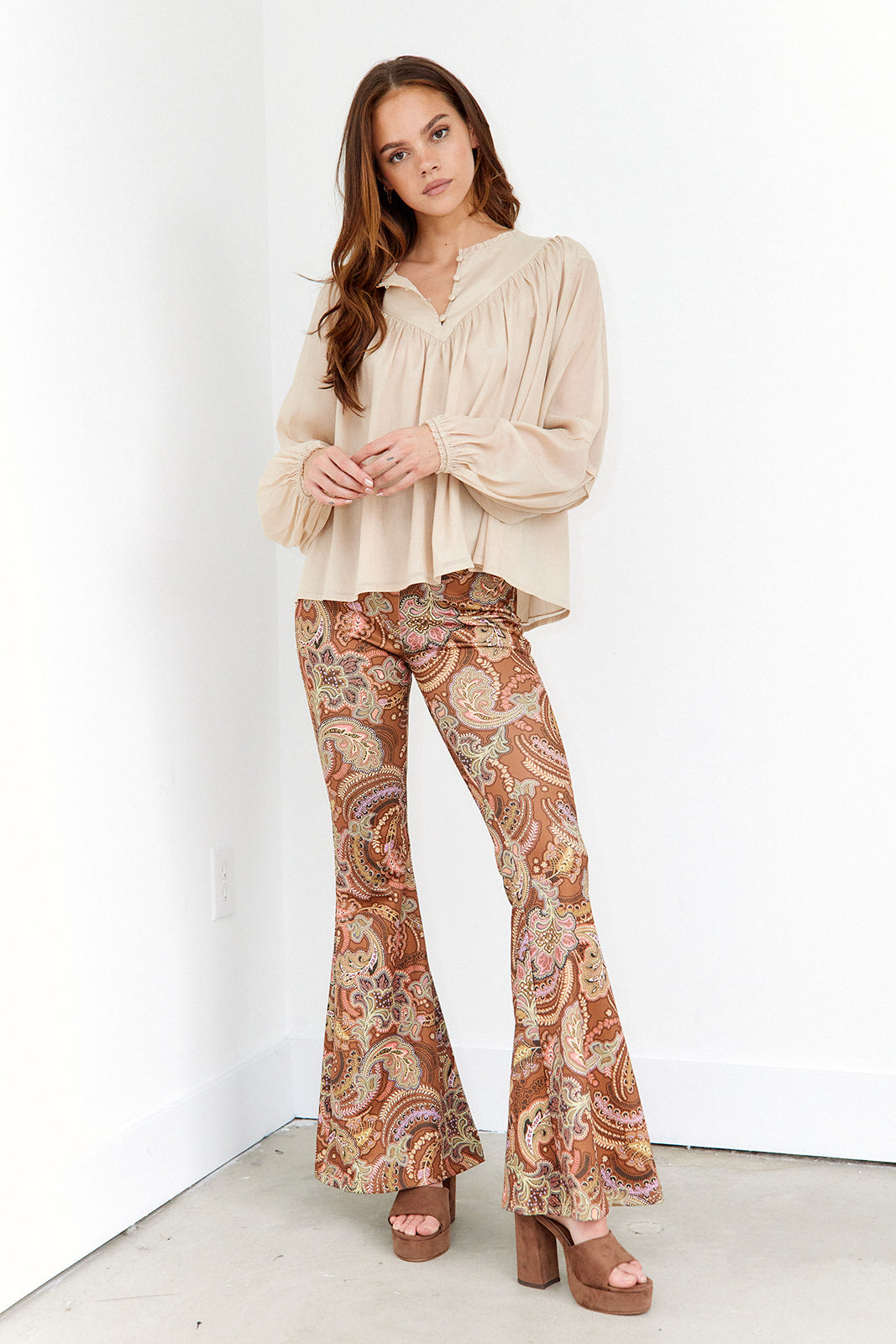 Astrid Paisley Pants - fab'rik