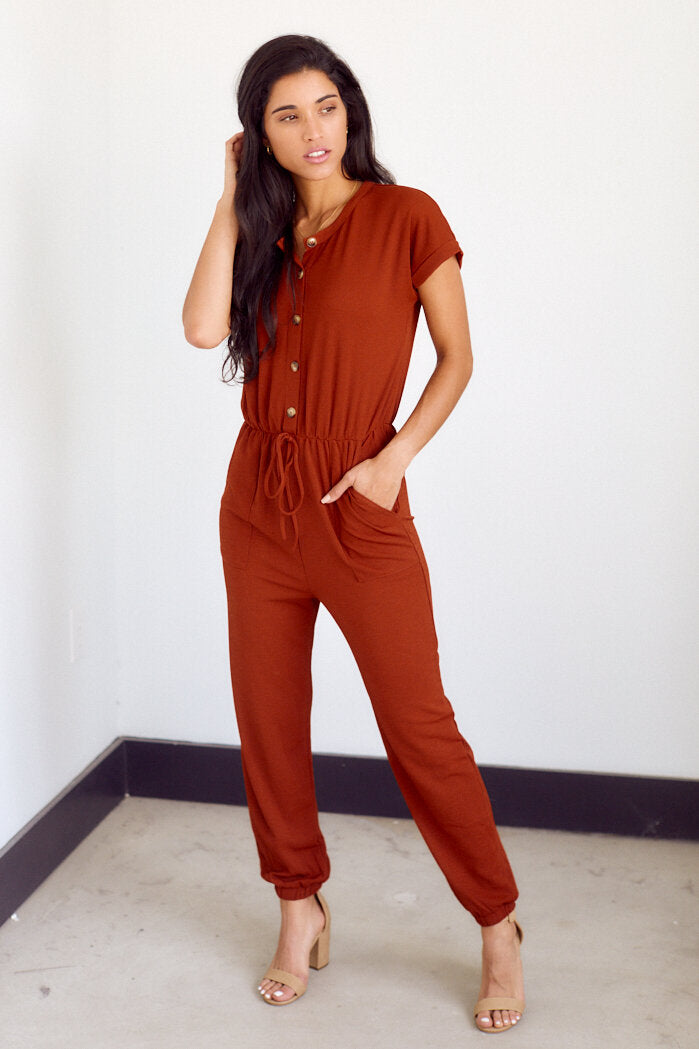 SALE - Silvana Knit Jumpsuit - fab'rik
