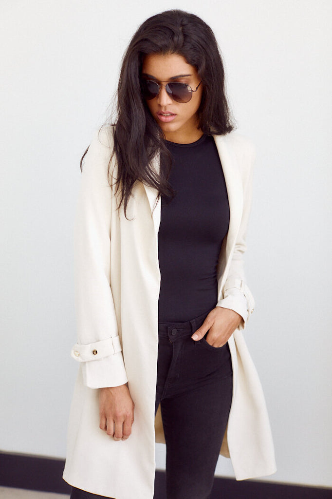 Lura Belted Trench Coat - fab'rik