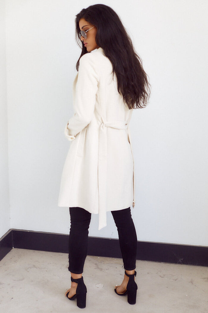 Lura Belted Trench Coat - fab'rik