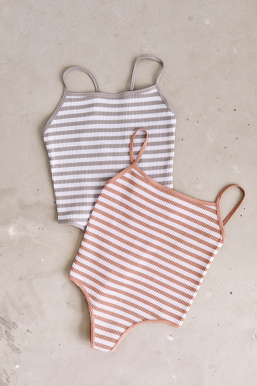 SALE - London Striped Bodysuit - fab'rik