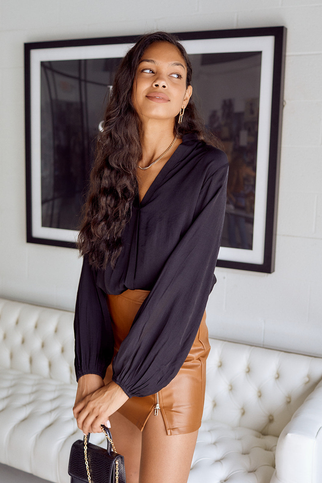 Parks Long Sleeve Blouse - fab'rik