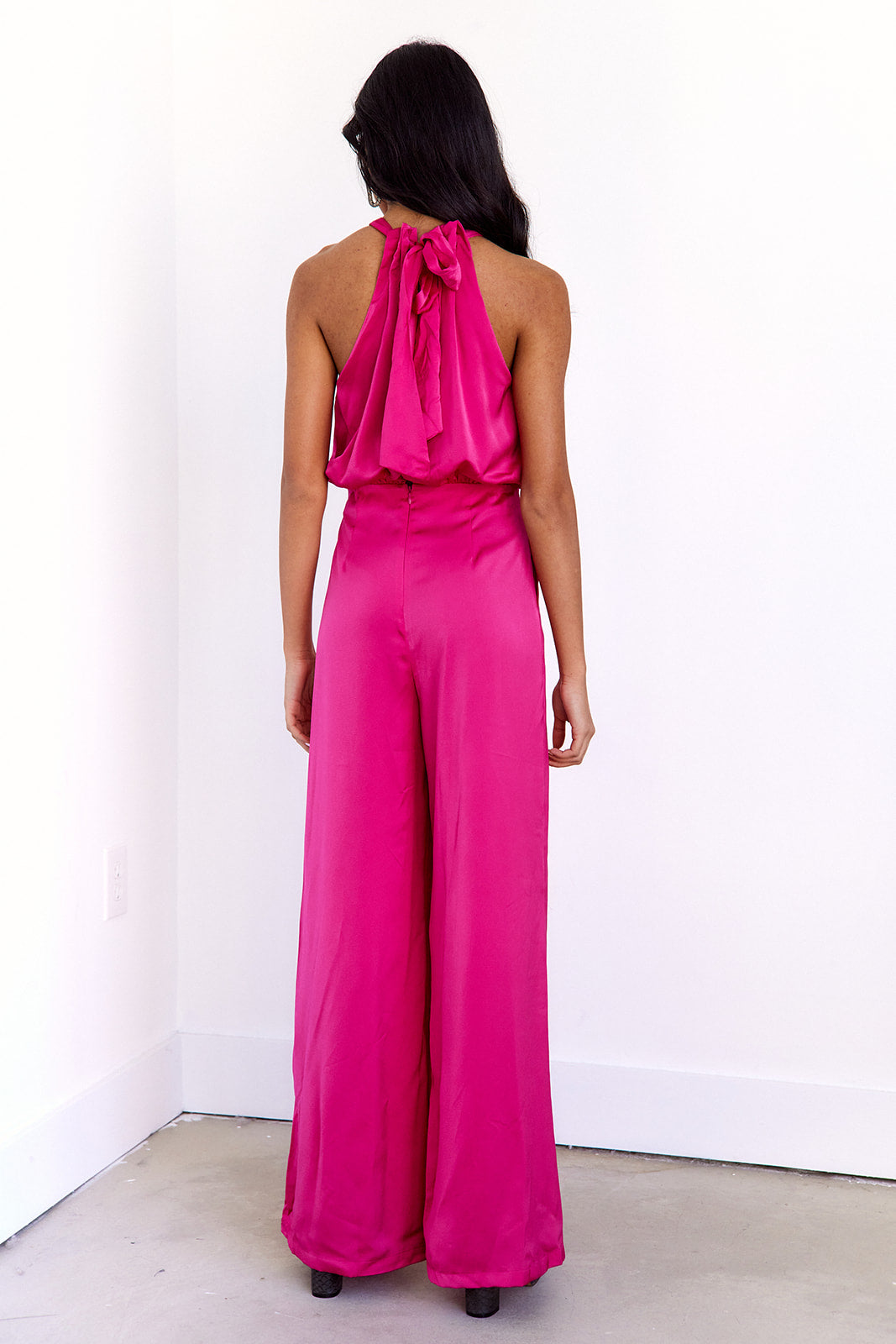 Moni Tie Back Jumpsuit - fab'rik