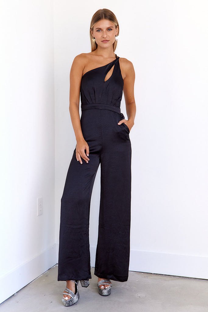 Ruby One Shoulder Jumpsuit - fab'rik