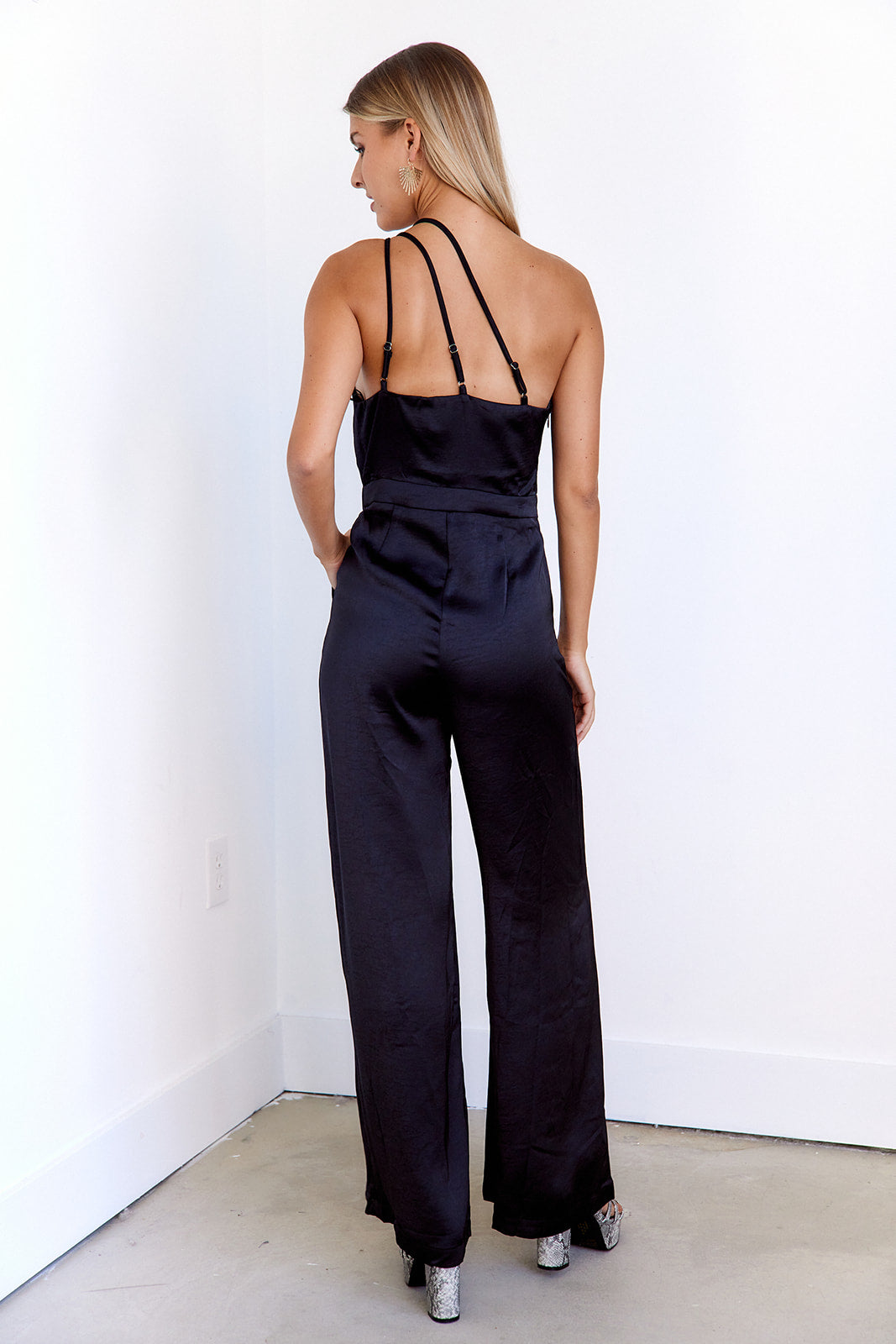 Ruby One Shoulder Jumpsuit - fab'rik