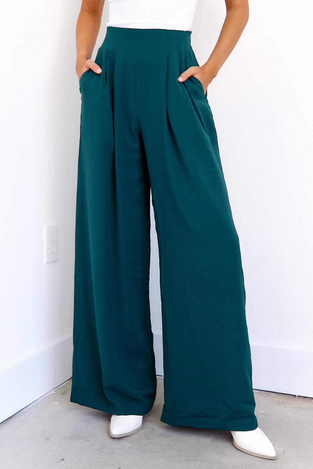 Luna High Rise Wide Leg Pants - fab'rik
