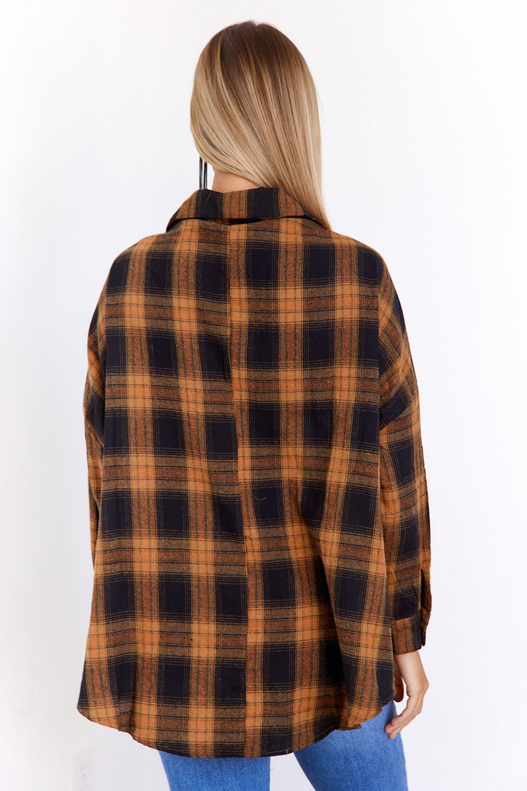 Virginia Flannel Button Down - fab'rik
