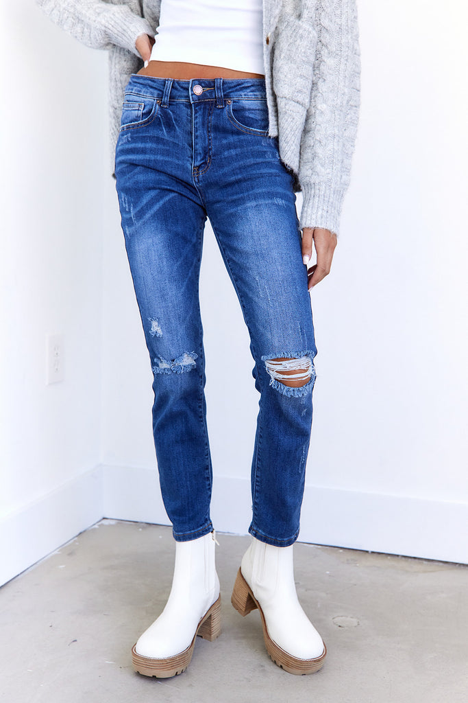 Loren Distressed Skinny Jean - fab'rik