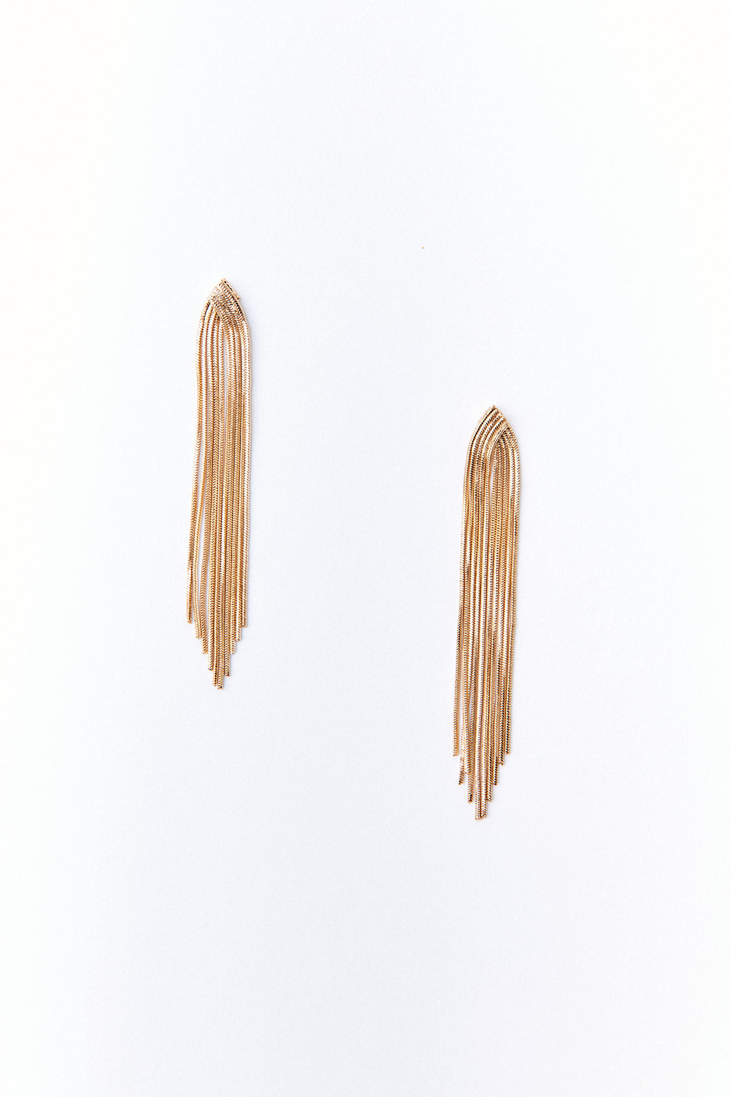 Alexa Metal Tassel Earrings - fab'rik