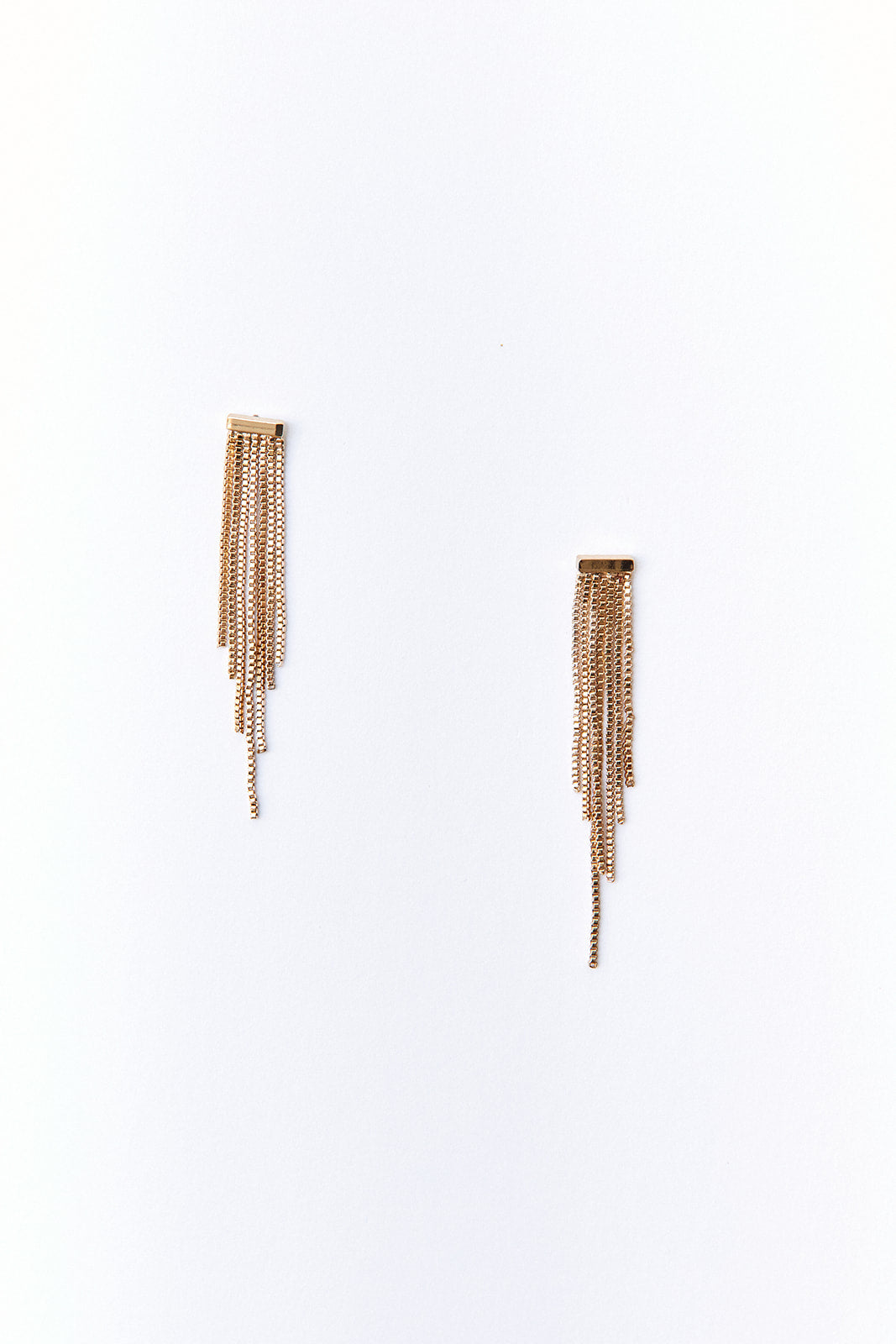 Elizabeth Multi Chain Drop Earrings - fab'rik