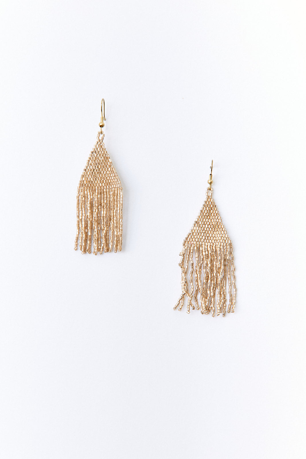 Cora Beaded Tassel Earrings - fab'rik
