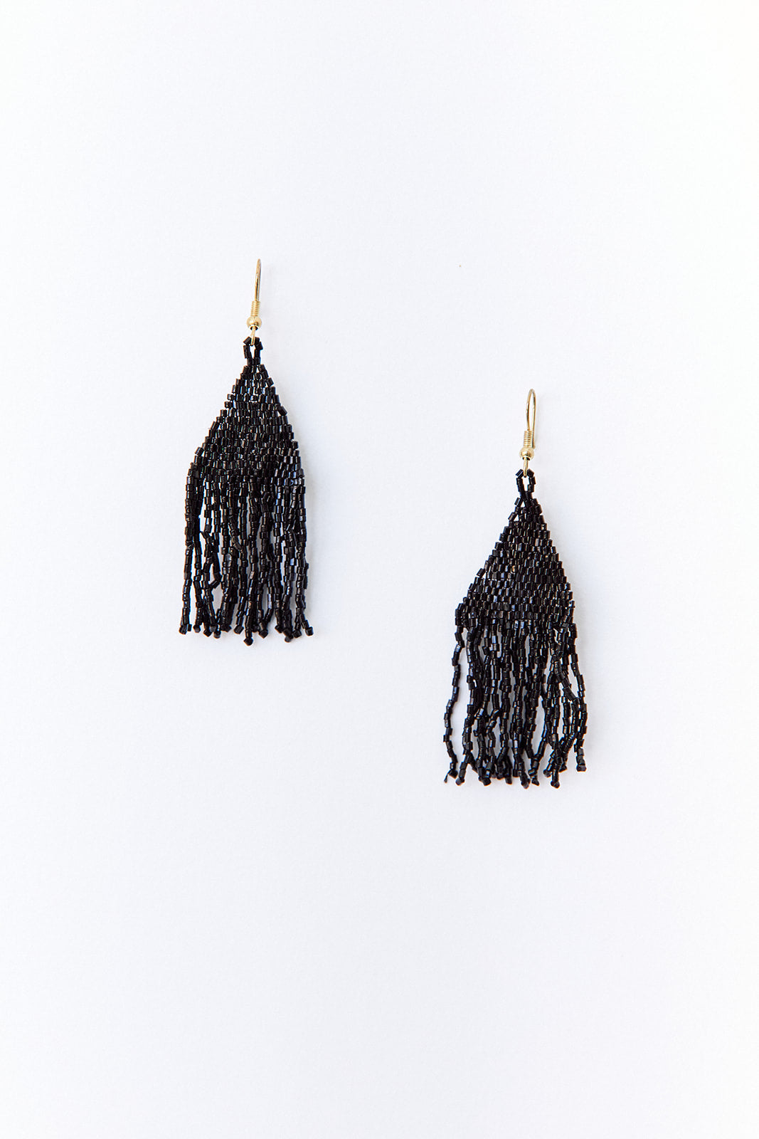 Cora Beaded Tassel Earrings - fab'rik