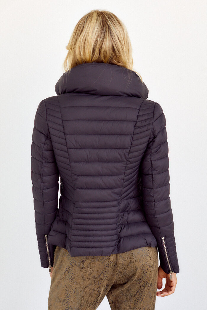 SALE - Lacy High Neck Puffer Jacket - fab'rik