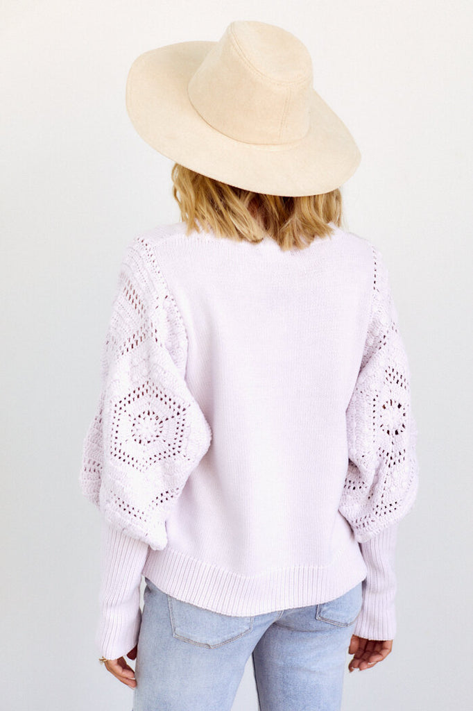 SALE - Marjie Puff Sleeve Sweater - fab'rik