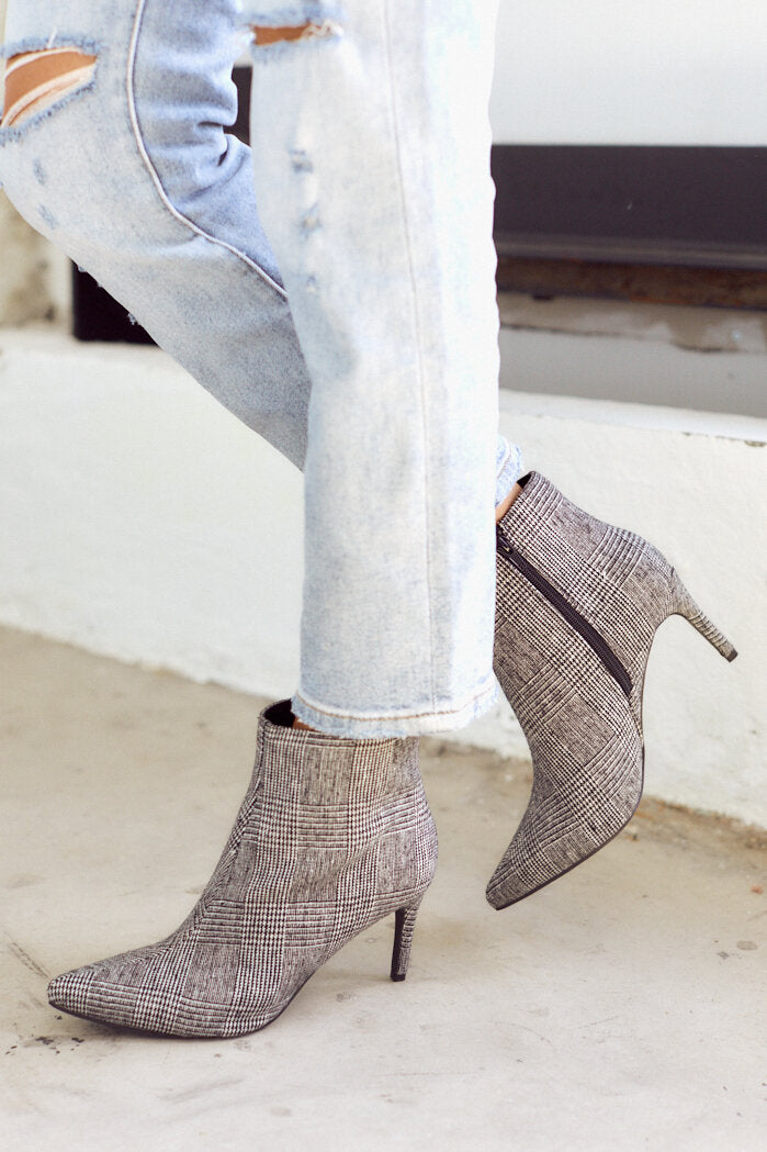 SALE - Success Pointed Toe Bootie - fab'rik